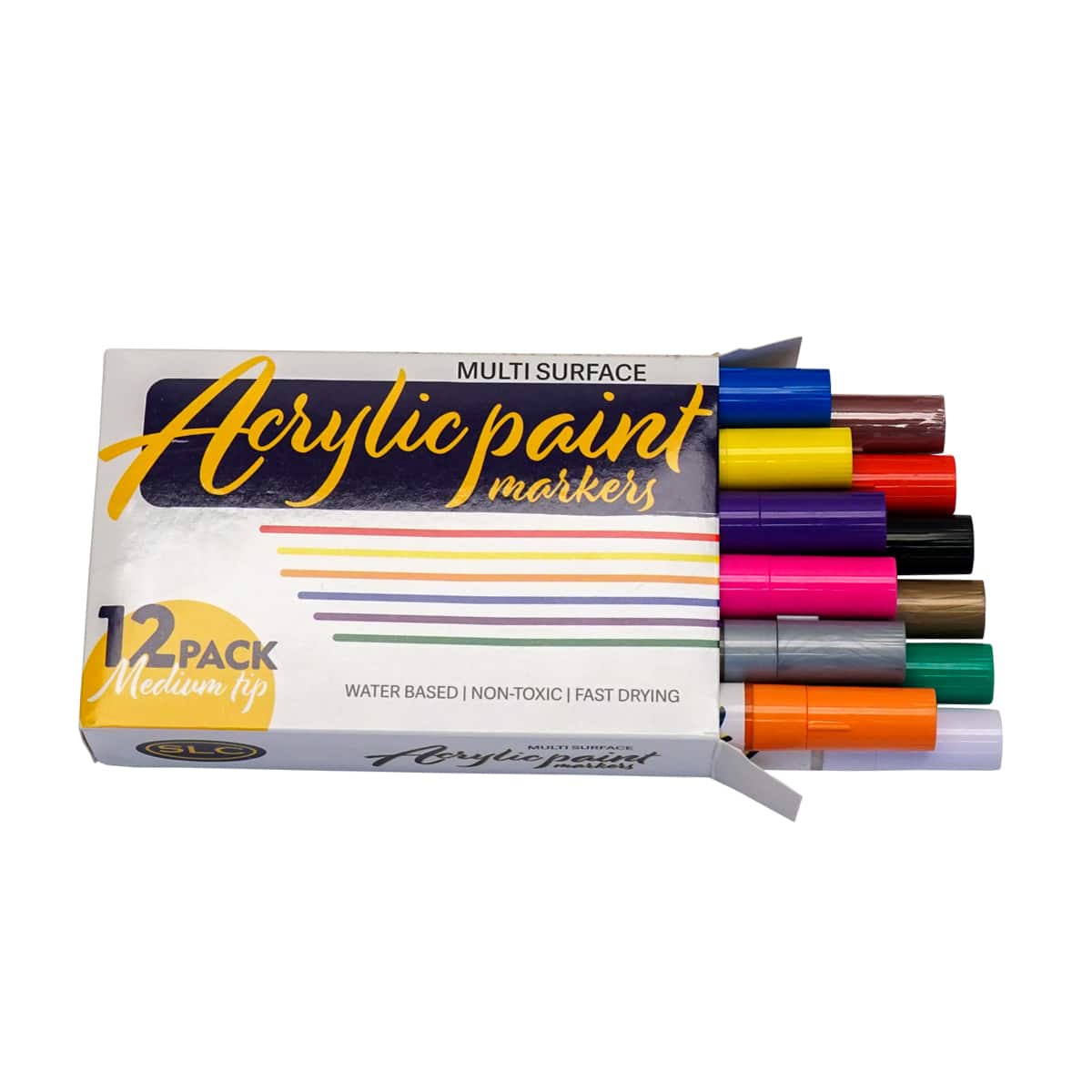 APMS.Standard.01.jpg SLC Acrylic Paint Marker 12 Pack Image