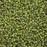 11/0 Seed Beads - Picasso Charcoal Matte 22g