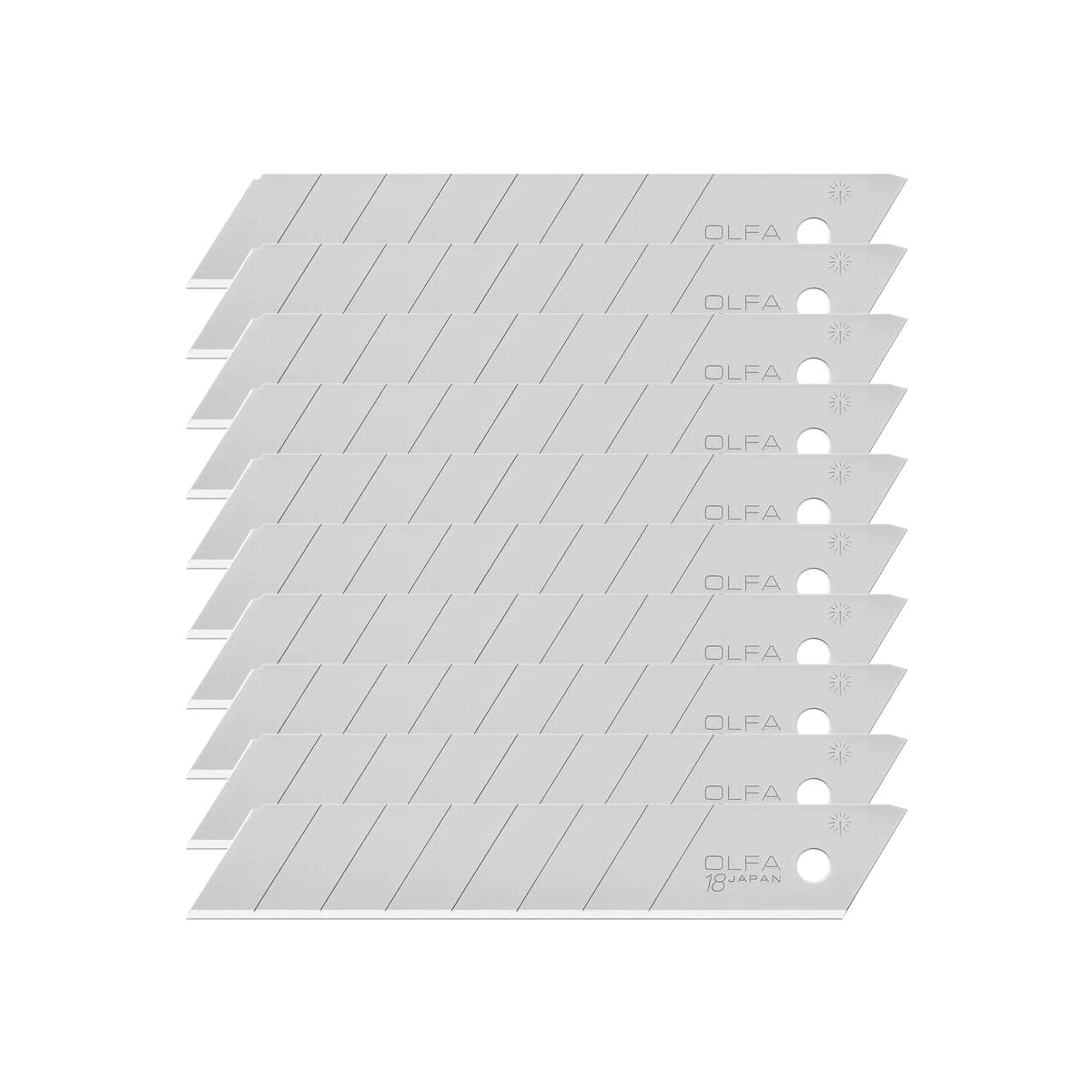 401-5009.SLC.01.jpg 18mm LB Silver Snap Blade - 10 Pack Image