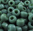 229-310.SLC.jpg Green Crow Beads - 100pk Image