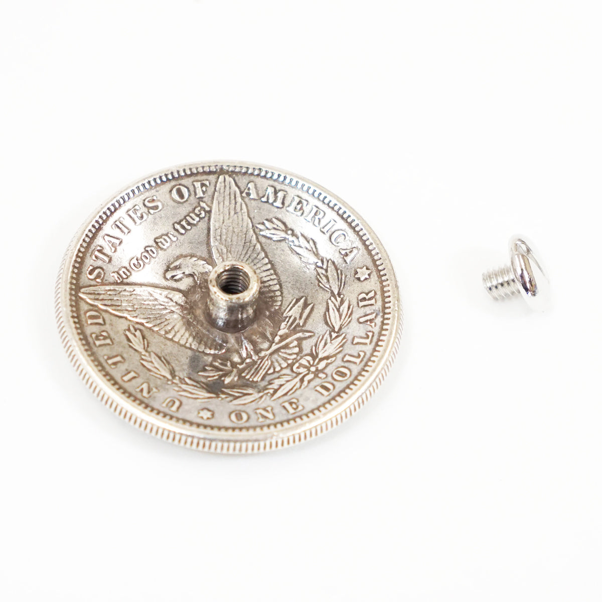 280-709706.SLC.2.jpg 1 ½" Morgan Dollar Head Concho Image