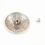 280-709706.SLC.2.jpg 1 ½" Morgan Dollar Head Concho Image