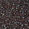 45-894503.SLC.jpg 8/0 Seed Beads - Picasso Red Brown Transparent 22g Image