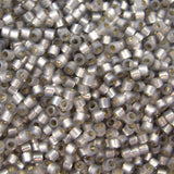 Delica Bead - Silver Lined Light Taupe Alabaster Dyed DB630