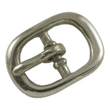½" Center Bar Buckle - Nickel Plate