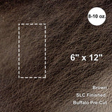 133-420201.SLC.1.jpg 6"x12" Brown Buffalo Pre-Cut Image