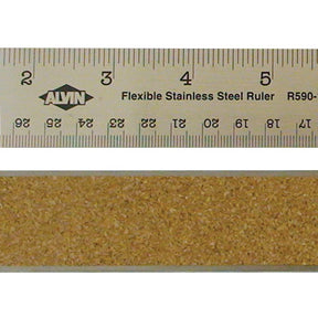 Non-Skid Cork Back Ruler