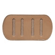 100-48550.SLC.jpg 2" Sewn Natural Shoulder Pad Leather Shape Image