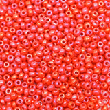 229-1024.SLC.1.jpg Seed Beads 10/0 Opaque Medium Red AB - 20g Image