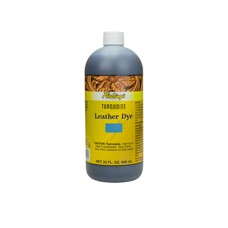 34-210126.SLC.01.jpg Fiebings Leather Dye - Turquoise 32oz Image