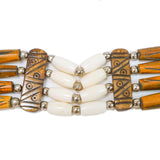 16-5460.SLC.1.jpg Bone Choker - Amber & White Image