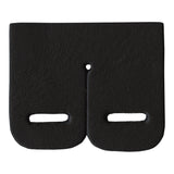 Black Hide-A-Key Leather Shape