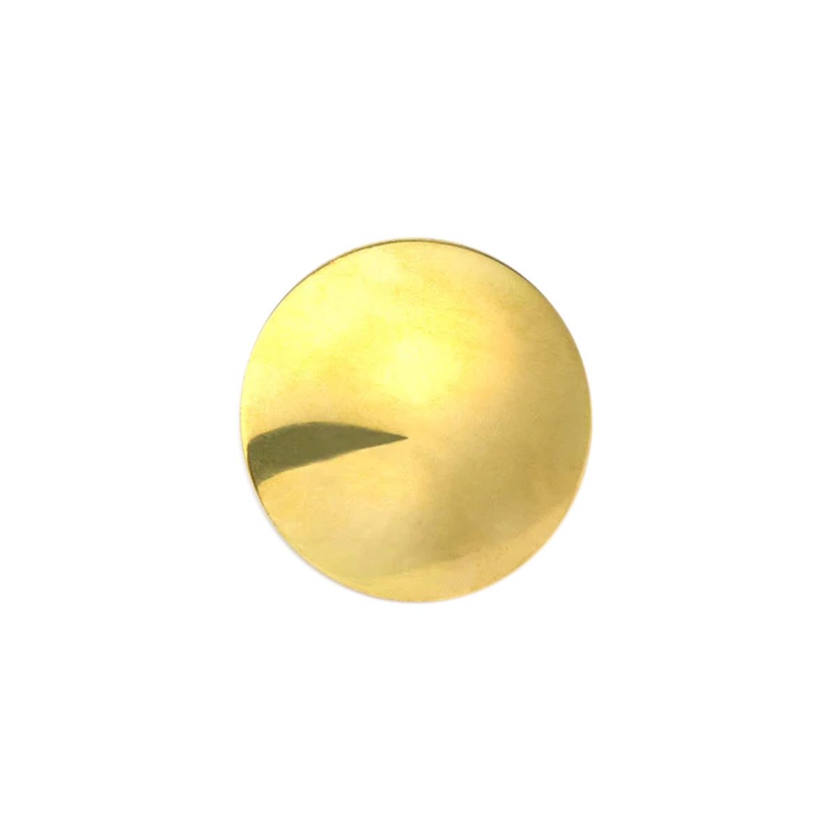 SDC.Solid Brass.1 ½.01.jpg Smooth Domed Concho Image