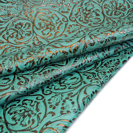 HLFS.Turquoise Copper.01.jpg Heirloom Floral Sides Image