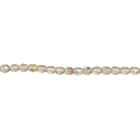 339-55.SLC.1.jpg 4mm Black Diamond AB Bead Strand - Firepolished Image