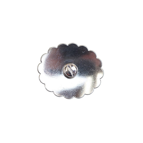 141-009.SLC.1.jpg Oval Concho - Nickel Plated Image