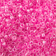 45-113246.SLC.jpg Delica Bead - Dark Pink Crystal Lined DB246 Image