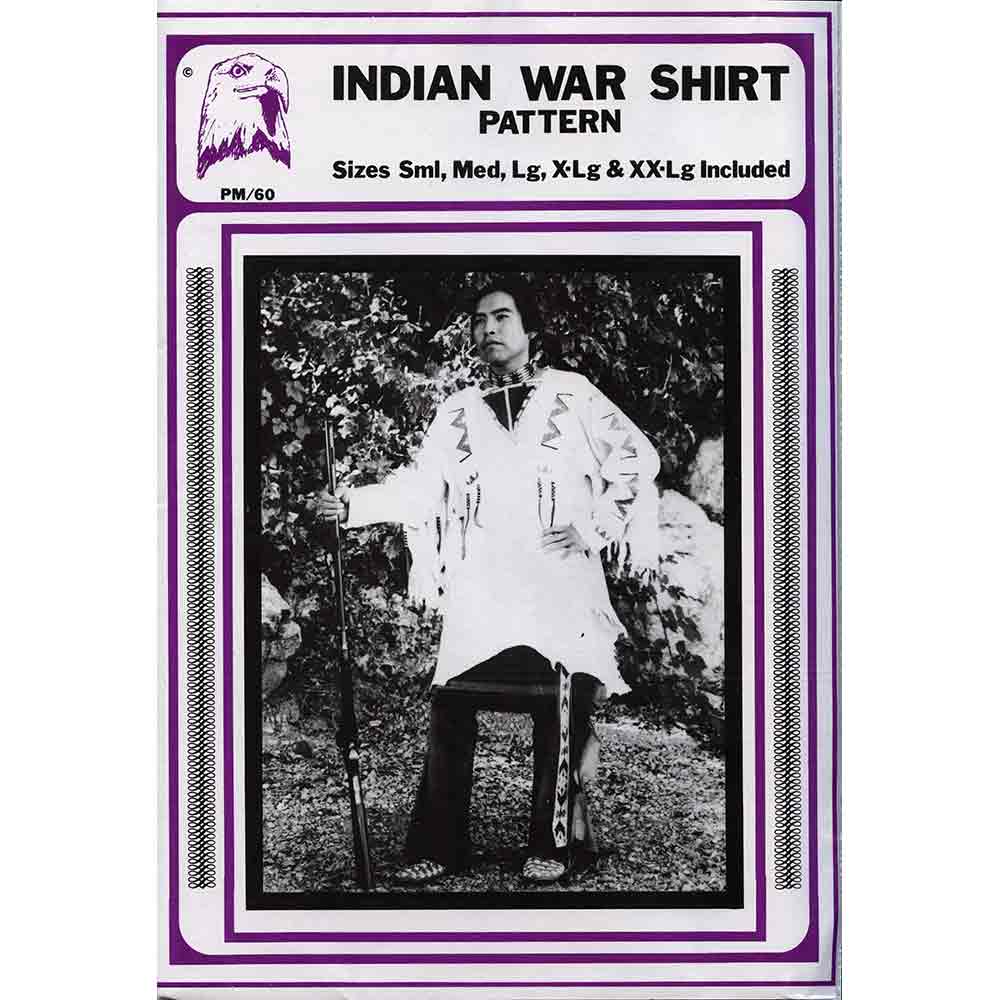 199-60.SLC.jpg Indian War Shirt Pattern Image