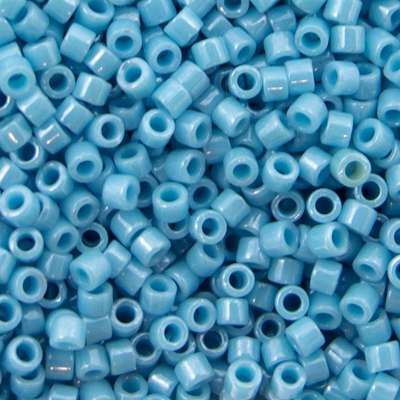 45-113218.SLC.jpg Delica Bead - Opaque Light Blue Luster DB218 Image
