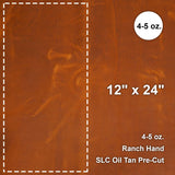 675-5024.SLC.1.jpg Ranch Hand Oil Tan Pre-Cut 12"x 24" Image
