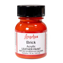Angelus Leather Acrylic Paint, Brick, 1-ounce size