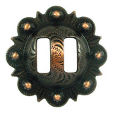 1" Slotted Berry Concho - Copper