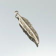 222-7603.SLC.jpg Small Feather Charm - Nickel Plate Image