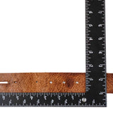 100-217.SLC.3.jpg Single Hole Belt Blank - Buffalo Vintage Tan Image
