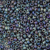 8/0 Seed Beads - Picasso Montana Matte 22g