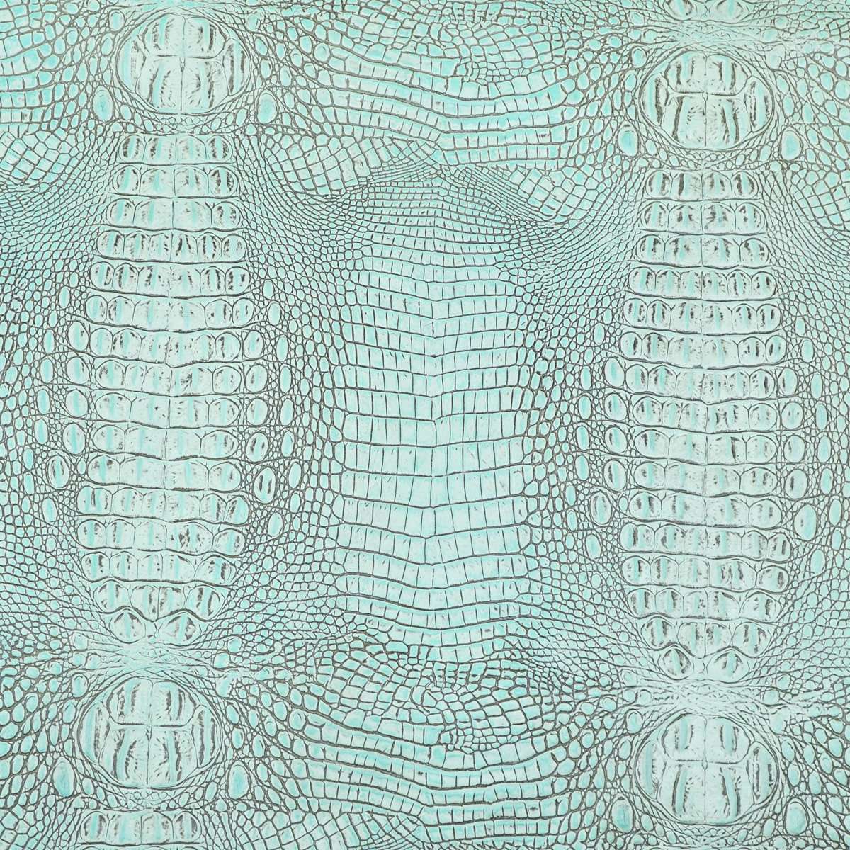 EGOC.Antique Turquoise.04.jpg Embossed Gator on Cow Image