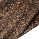 French Willow Embossed Cow, Gold Rush