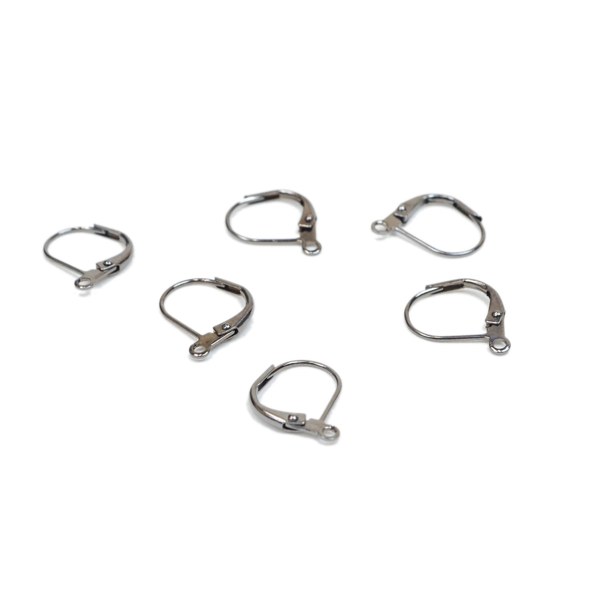 89-7556.SLC.2.jpg Lever back Earwire - Gunmetal 6pk Image
