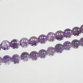 8mm Amethyst SemiPro Strand