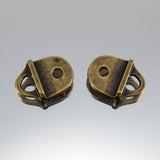 Rivet Bracelet Connector - Antique Gold Plate