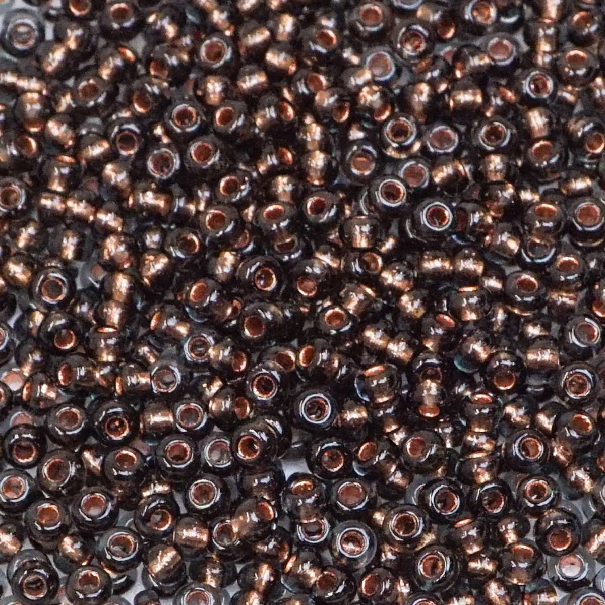 229-104.SLC.1.jpg Seed Beads 10/0 Black Diamond Crystal Lined - 20g Image