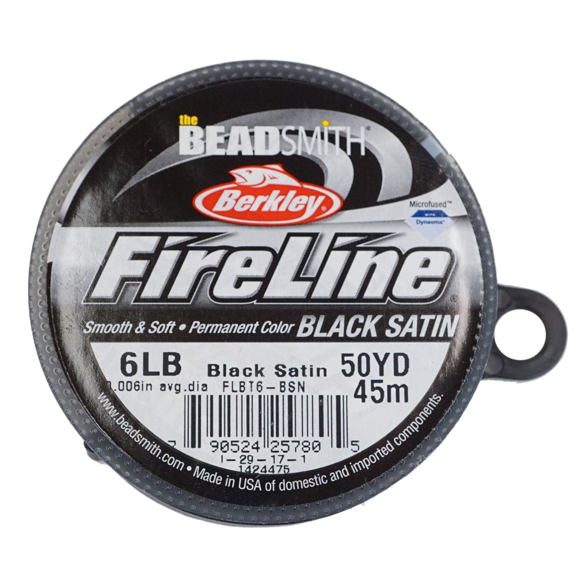 45-50061.SLC.1.jpg 6lb FireLine Wire - Black Satin 50yd Image