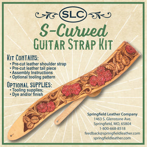 SLC S-Curve Guitar Strap Kit