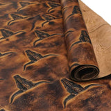 LHEC.Sepia.Large.01.jpg Longhorn Embossed Cow Image