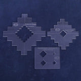 SWAT.Pyramid Set.01.jpg Southwestern Acrylic Template Sets Image