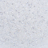 Seed Beads 10/0 Transparent Iris Crystal - 45g