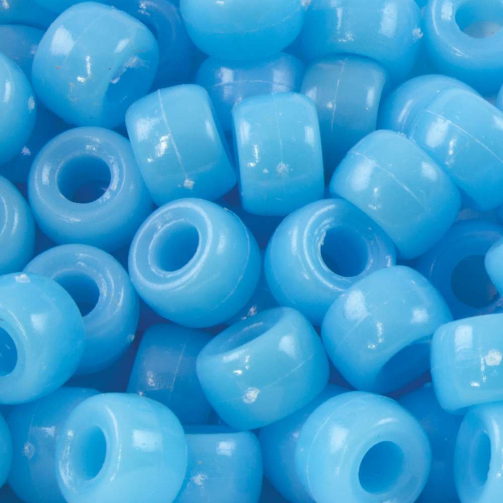 229-205.SLC.jpg Light Blue Pony Beads - 150pk Image