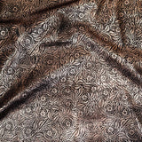 MFC.Rose Gold on Black.03.jpg Metallic Floral Cow Sides Image