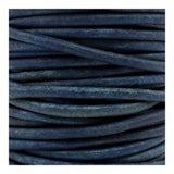 2mm Natural Blue Round Lace - 10m