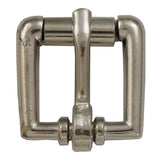 ½" Lightweight Roller Buckle - Nickel Plate