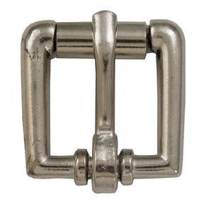 ½" Lightweight Roller Buckle - Nickel Plate