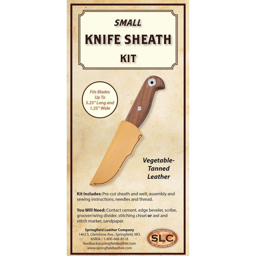 SLC Small Knife Kit - Natural | Springfield Leather Co.