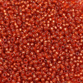 15/0 Seed Beads - Duracoat Silver Lined Watermelon 8.2g