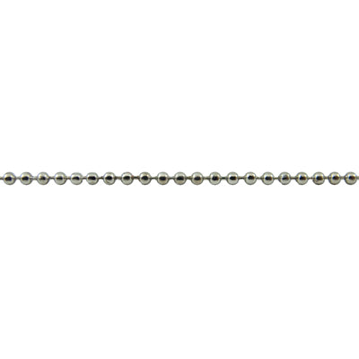 222-396.SLC.jpg 1mm Ballchain - Silver Plate Yd Image