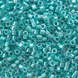 45-113238.SLC.jpg Delica Bead - Lined Crystal/Green Aqua Luster DB238 Image