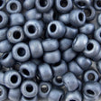 45-691254.SLC.jpg 6/0 Seed Beads - Metallic Blue Grey 20g Image